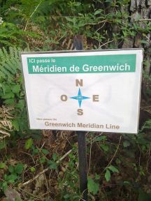 Greenwich Meridian Marker; France; Poitou-Charentes; Chalandray